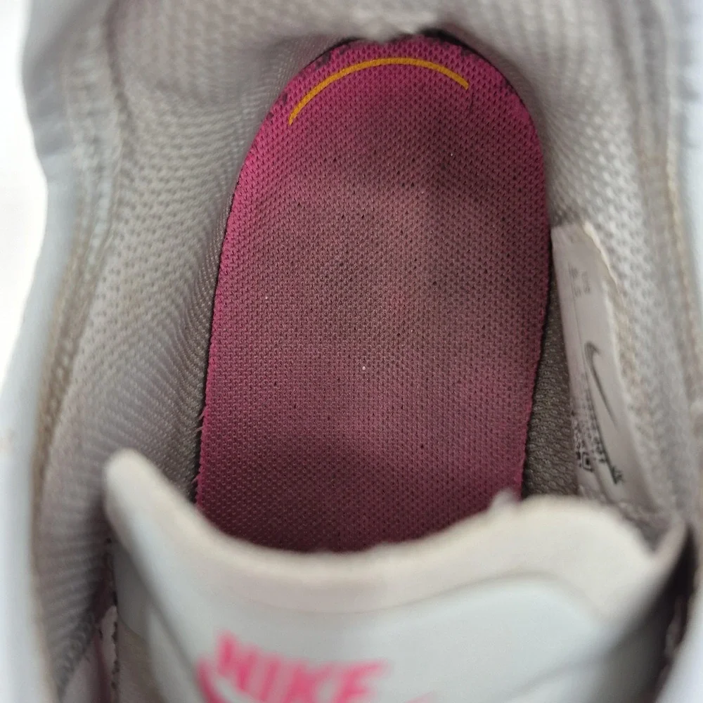 Nike Air Max Shoes Womens Size 8.5 Gray Pink Mesh Running Sneakers CJ9996-001